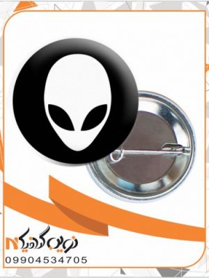 elien pin badge