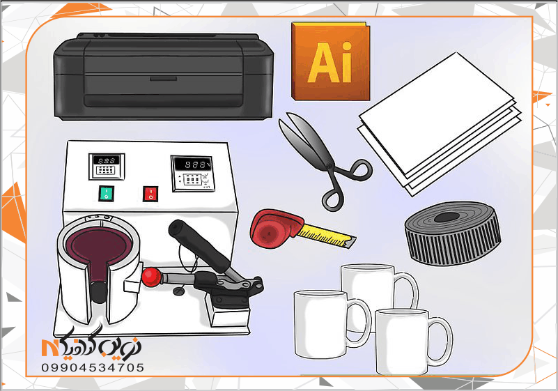 آموزش چاپ با دستگاه سابلومیشن